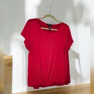 INC International Concepts Red Women's Top